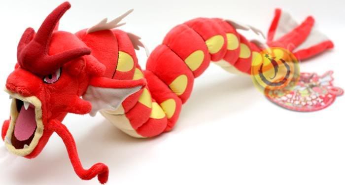 shiny gyarados plush